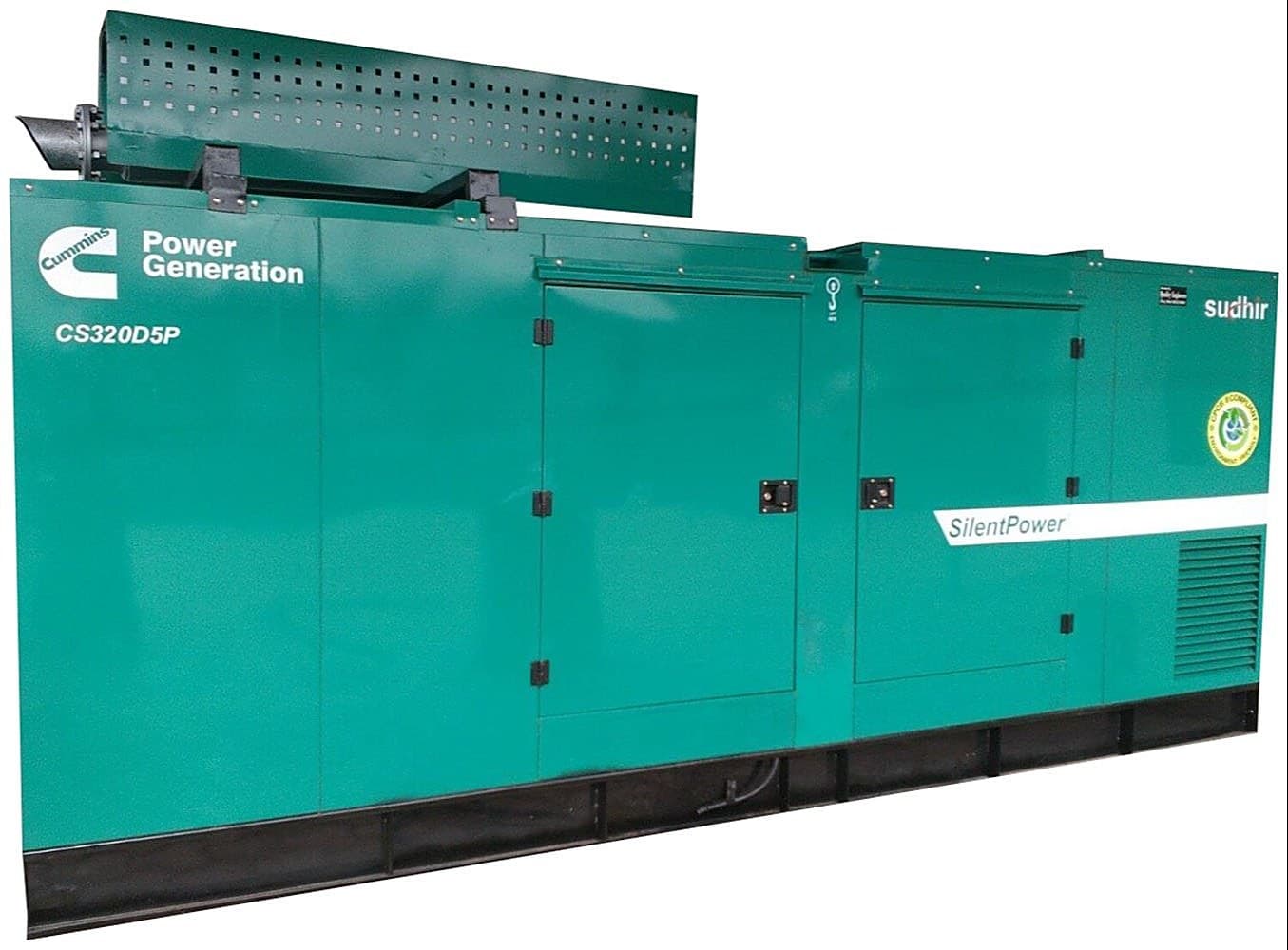 Diesel generator set installation